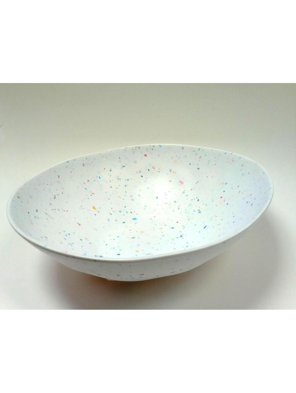 Serving Bowl With 4 Plates